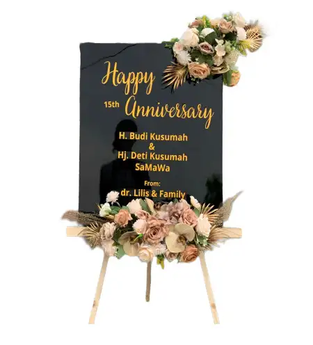 Papan Bunga Akrilik Bendoroto